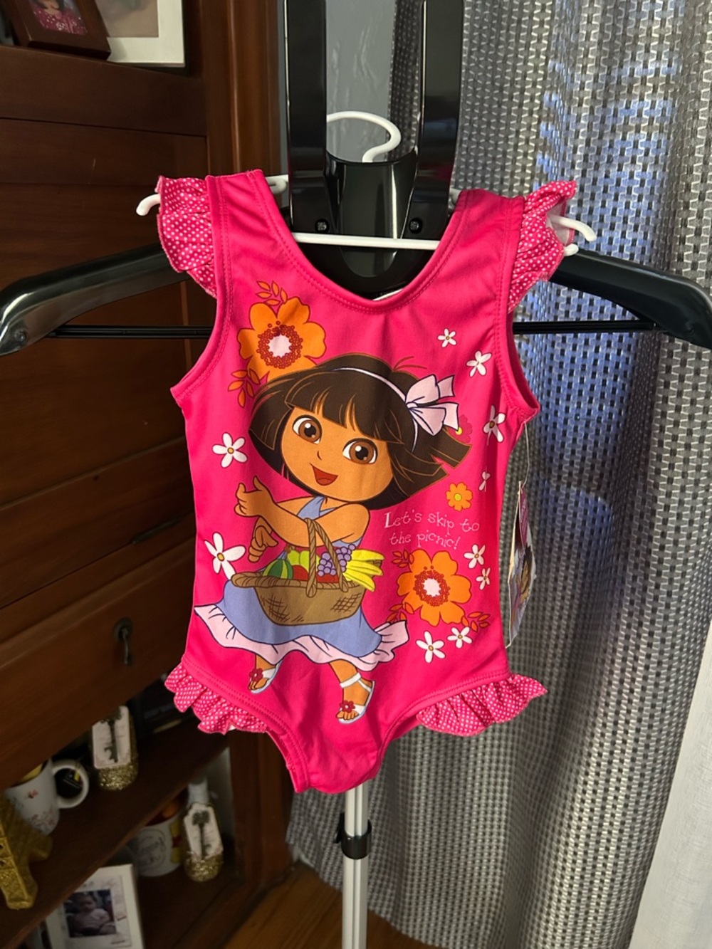 Nickelodeon Dora the Explorer Pink and Yellow Kids Swim Vest